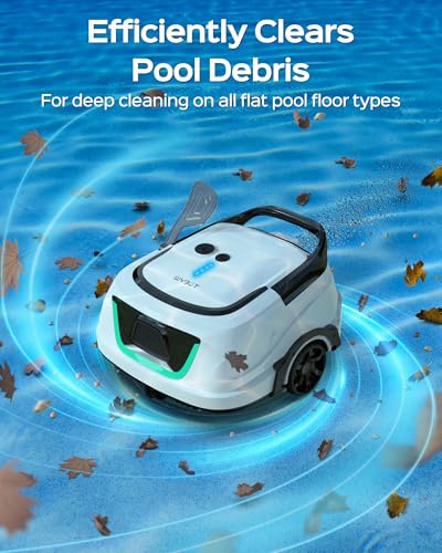 Cordless Robotic Pool Cleaner for Above Ground Pools