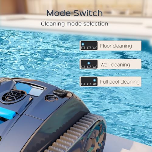 Smart Robot Pool Vacuum for Inground Pools with App Control
