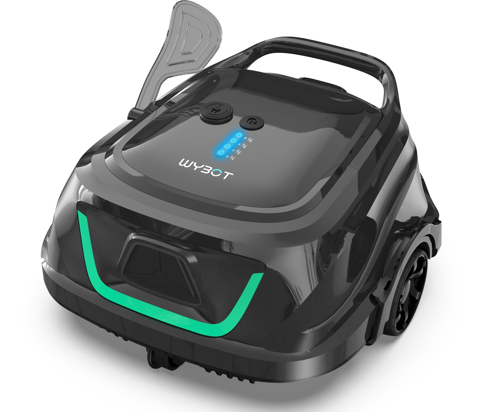 Cordless Robotic Pool Cleaner with Enhanced Features