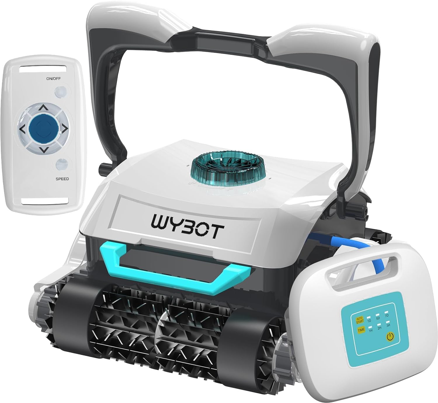 WYBOT Grampus 1300 Robotic Pool Cleaner for Inground Pools Up to 60 Ft